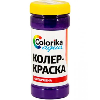 Колер паста Colorica Aqua фиолетовая 0,5л.